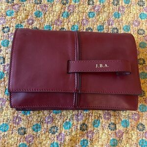 Valentino Garavani Women's Red 100% Leather Clutch Handbag Bag